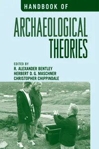 Handbook of Archaeological Theories_cover