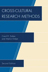 Cross-Cultural Research Methods_cover