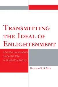 Transmitting the Ideal of Enlightenment_cover