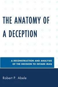 The Anatomy of a Deception_cover