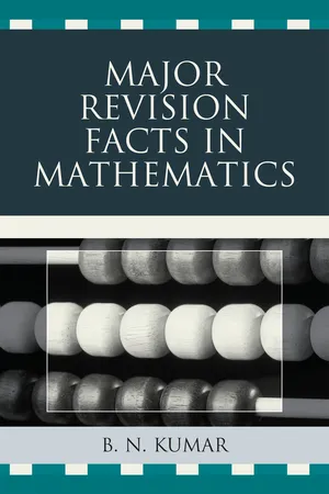 Major Revision Facts in Mathematics
