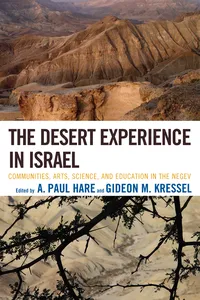 The Desert Experience in Israel_cover