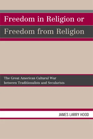 Freedom in Religion or Freedom from Religion