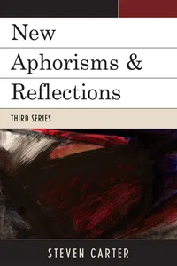 New Aphorisms & Reflections_cover