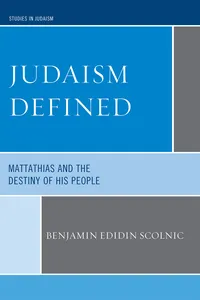 Judaism Defined_cover
