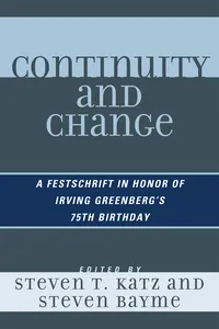 Continuity and Change_cover