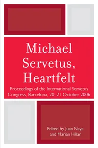 Michael Servetus, Heartfelt_cover