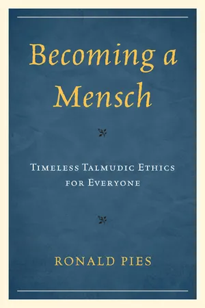 Becoming a Mensch
