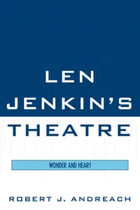 Len Jenkin's Theatre_cover