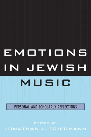 Emotions in Jewish Music