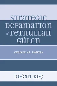Strategic Defamation of Fethullah Gülen_cover