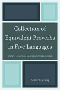 Collection of Equivalent Proverbs in Five Languages_cover