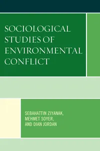Sociological Studies of Environmental Conflict_cover