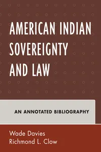 American Indian Sovereignty and Law_cover