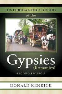 Historical Dictionary of the Gypsies_cover