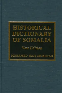 Historical Dictionary of Somalia_cover