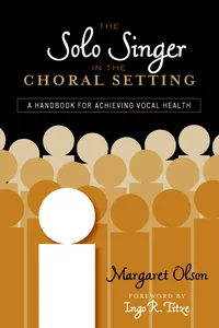 The Solo Singer in the Choral Setting_cover