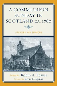 A Communion Sunday in Scotland ca. 1780_cover