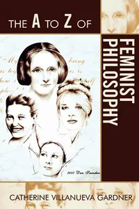 The A to Z of Feminist Philosophy_cover