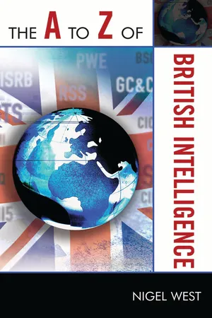 The A to Z of British Intelligence