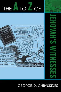The A to Z of Jehovah's Witnesses_cover