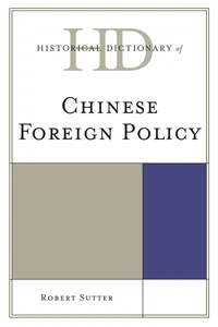 Historical Dictionary of Chinese Foreign Policy_cover
