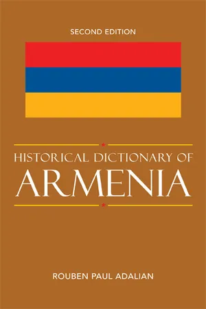 Historical Dictionary of Armenia