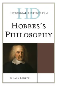 Historical Dictionary of Hobbes's Philosophy_cover