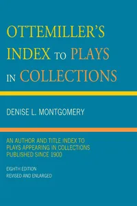 Ottemiller's Index to Plays in Collections_cover