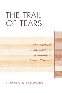 The Trail of Tears_cover