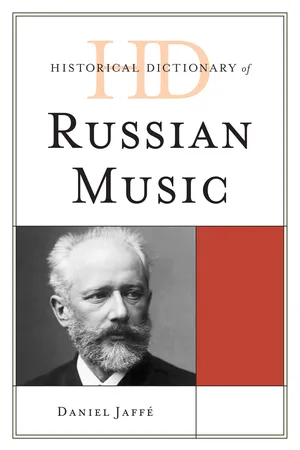 Historical Dictionary of Russian Music