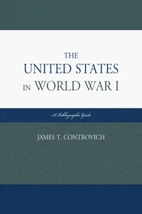 The United States in World War I_cover