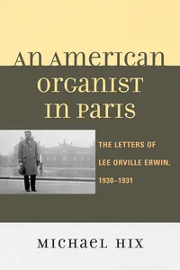 An American Organist in Paris_cover