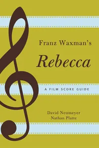 Franz Waxman's Rebecca_cover