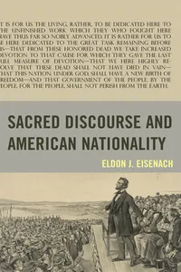 Sacred Discourse and American Nationality_cover