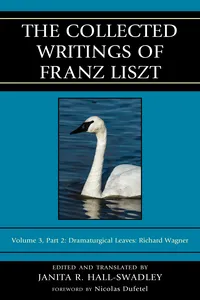 The Collected Writings of Franz Liszt_cover