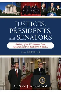 Justices, Presidents, and Senators_cover
