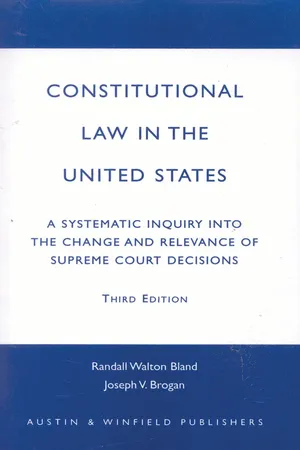 Constitutional Law in the United States