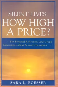 Silent Lives: How High a Price?_cover