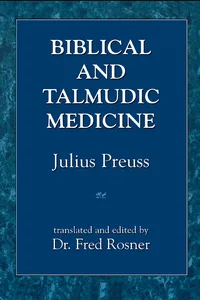 Biblical and Talmudic Medicine_cover