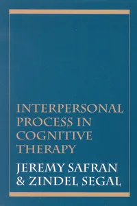Interpersonal Process in Cognitive Therapy_cover
