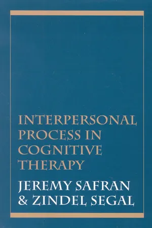 Interpersonal Process in Cognitive Therapy