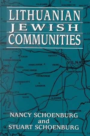 Lithuanian Jewish Communities