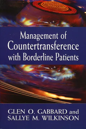 Management of Countertransference with Borderline Patients