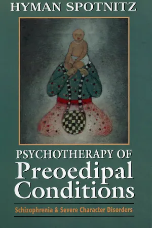 Psychotherapy of Preoedipal Conditions