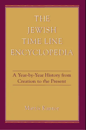 The Jewish Time Line Encyclopedia