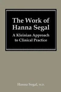 The Work of Hanna Segal_cover