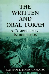 The Written and Oral Torah_cover