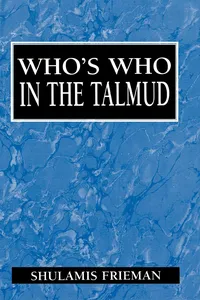 Who's Who in the Talmud_cover