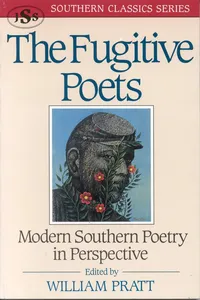 The Fugitive Poets_cover